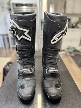 Alpinestars Black Motorcycle Tech 7 Boots
